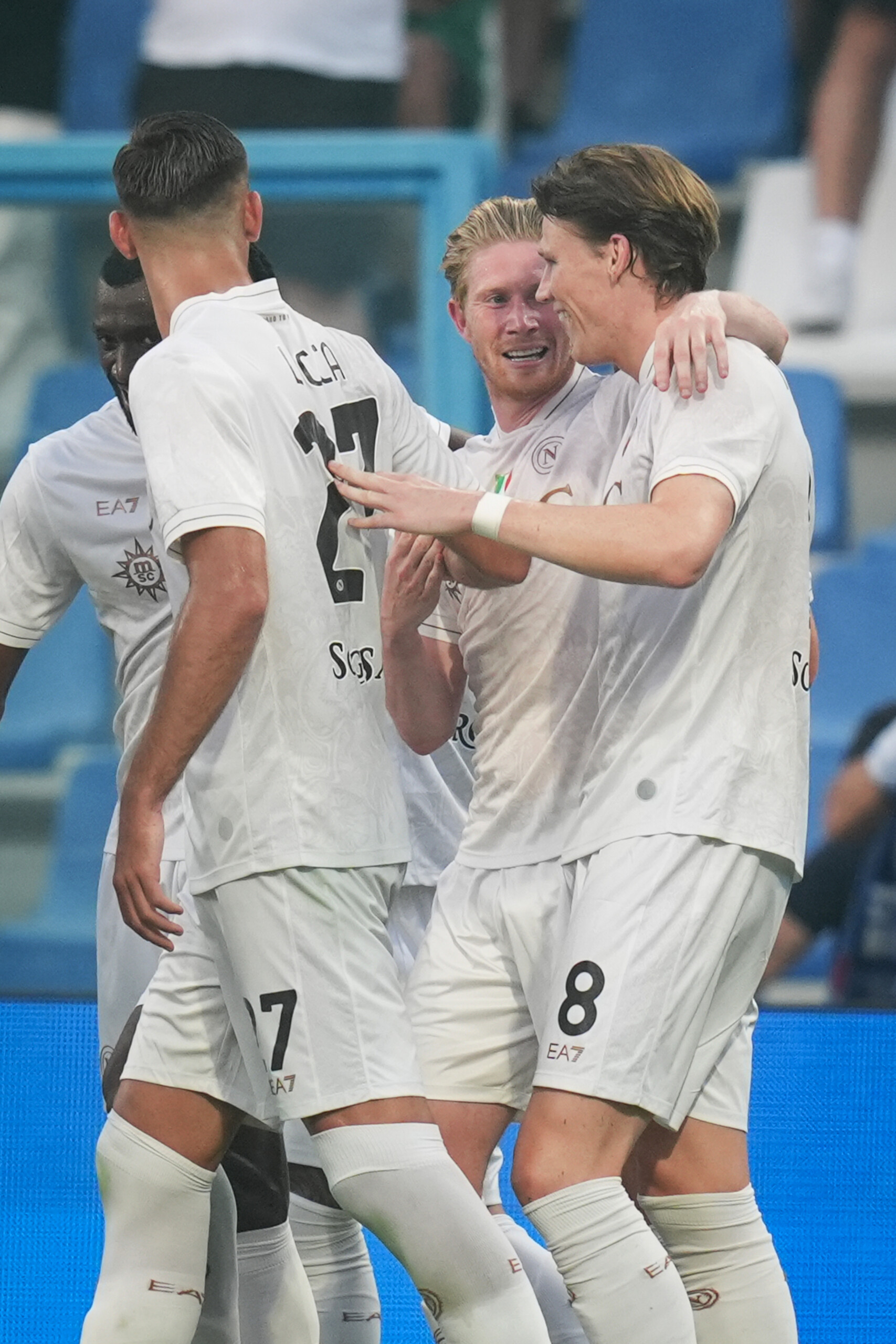 Football: Serie A, Sassuolo-Napoli 0-2. De Bruyne scores early on Football: Serie A, Sassuolo-Napoli 0-2. De Bruyne scores early on