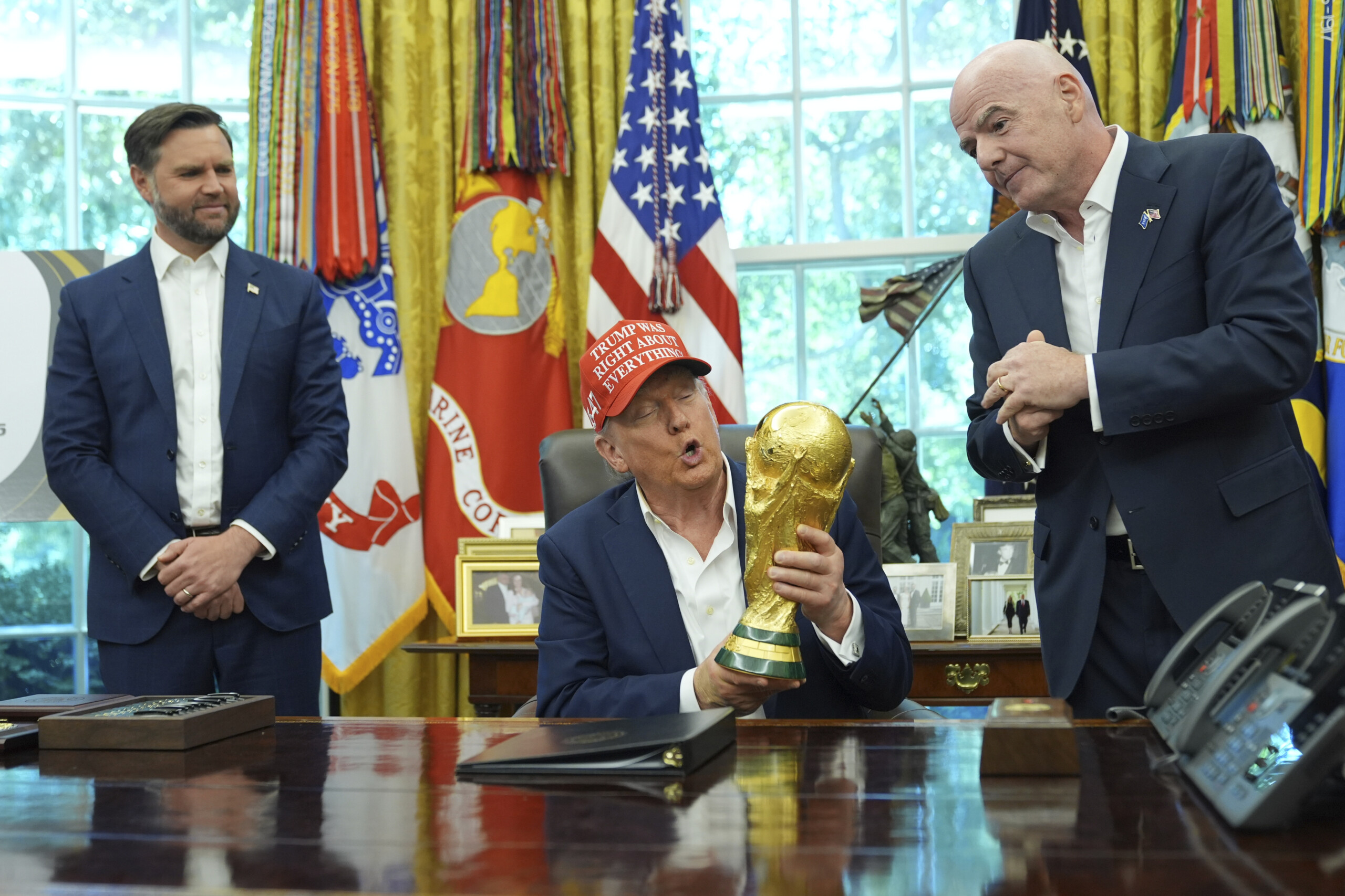 Football, Trump: ‘2026 World Cup draw to be held at the Kennedy Center in Washington’