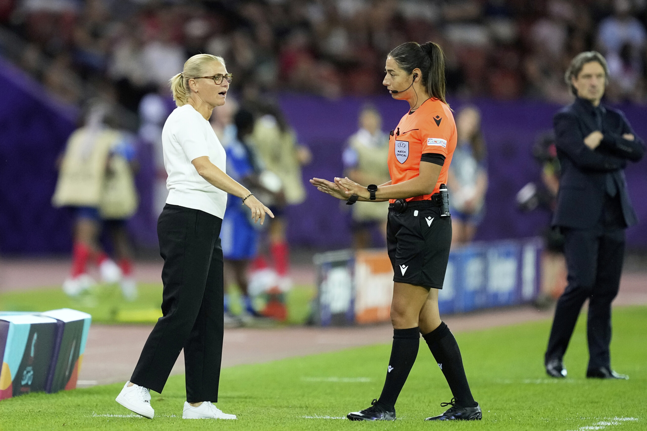 Football, Women's European Championship: Ferrieri Caputi and Di Monte in the refereeing team for the final