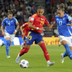 Football: Women's European Championship, Italy beaten 3-1 by Spain but through to the quarter-finals