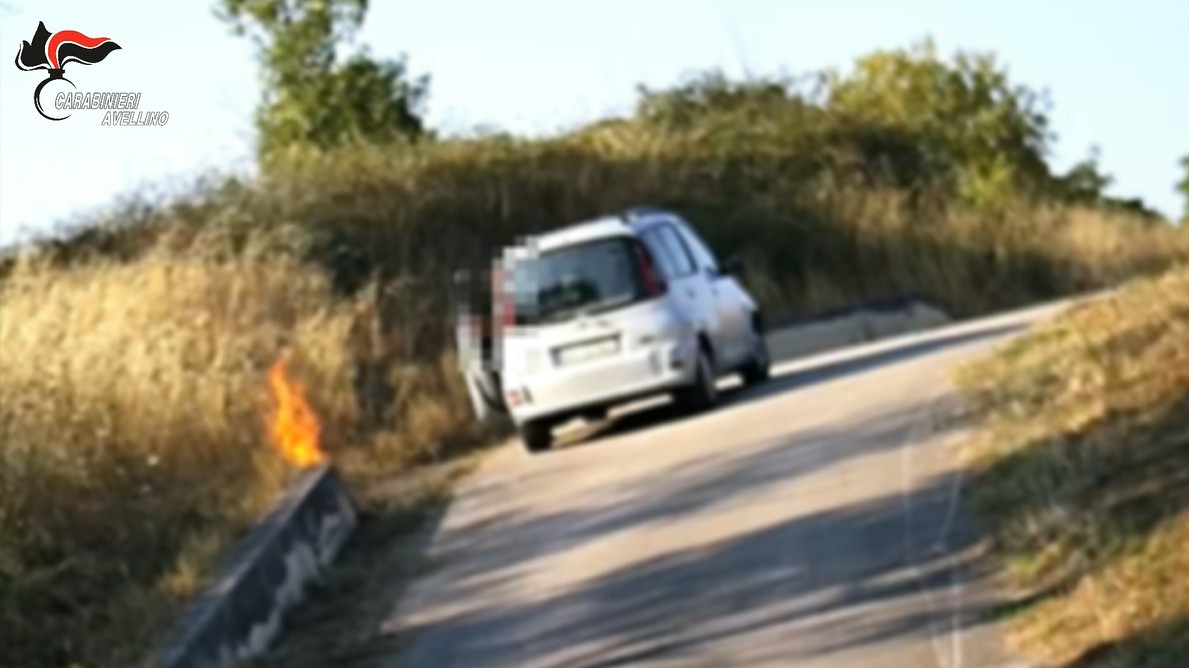 Forest fire in Irpinia, 58-year-old arsonist arrested