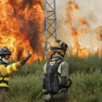 Forest fires in Spain, 340,000 hectares burned