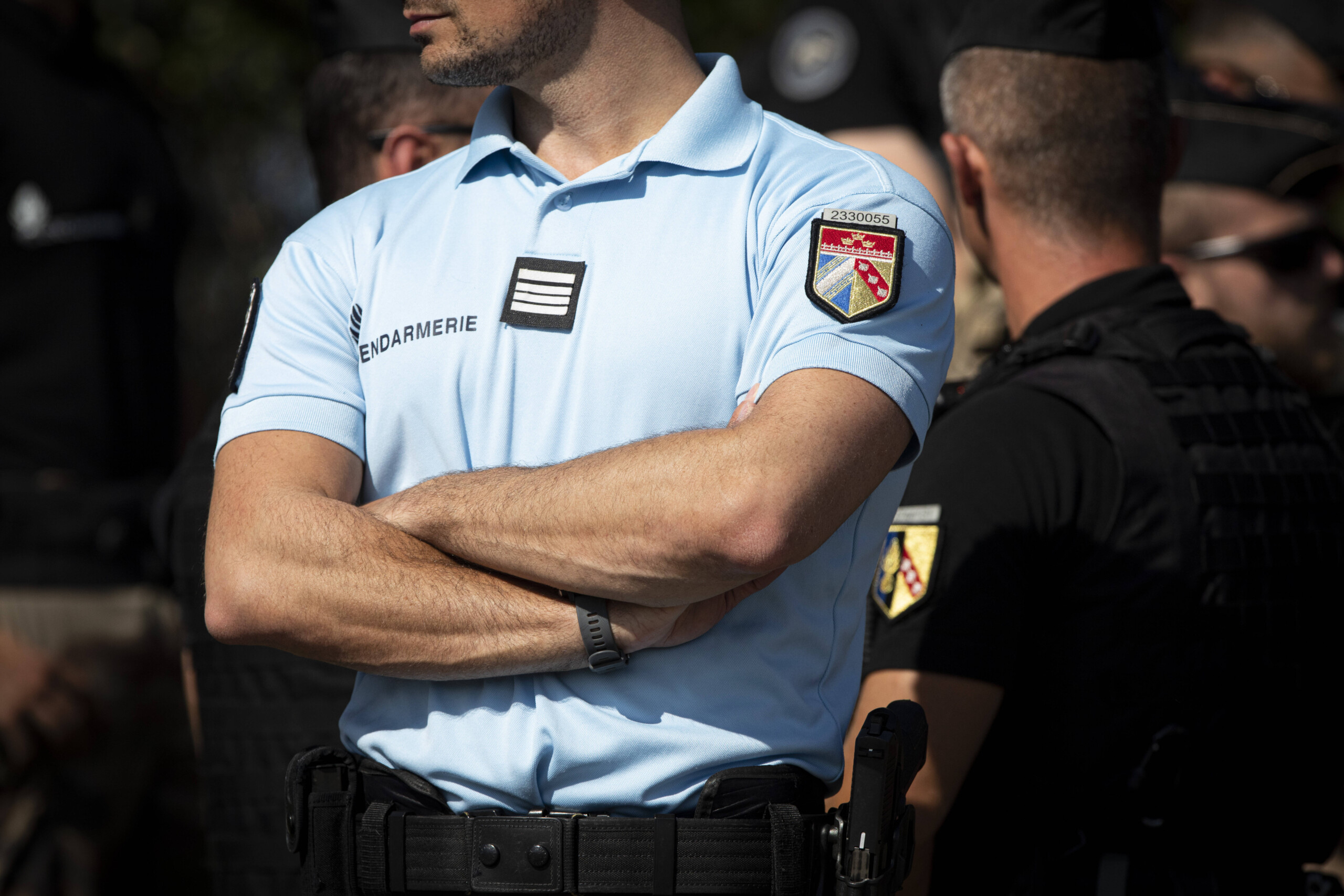 France, evades arrest hidden in a laundry bag: arrested 3 days later