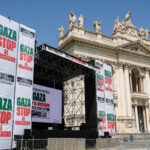 Gaza, anticipation for the rally in Rome: chants of 'Free Palestine'