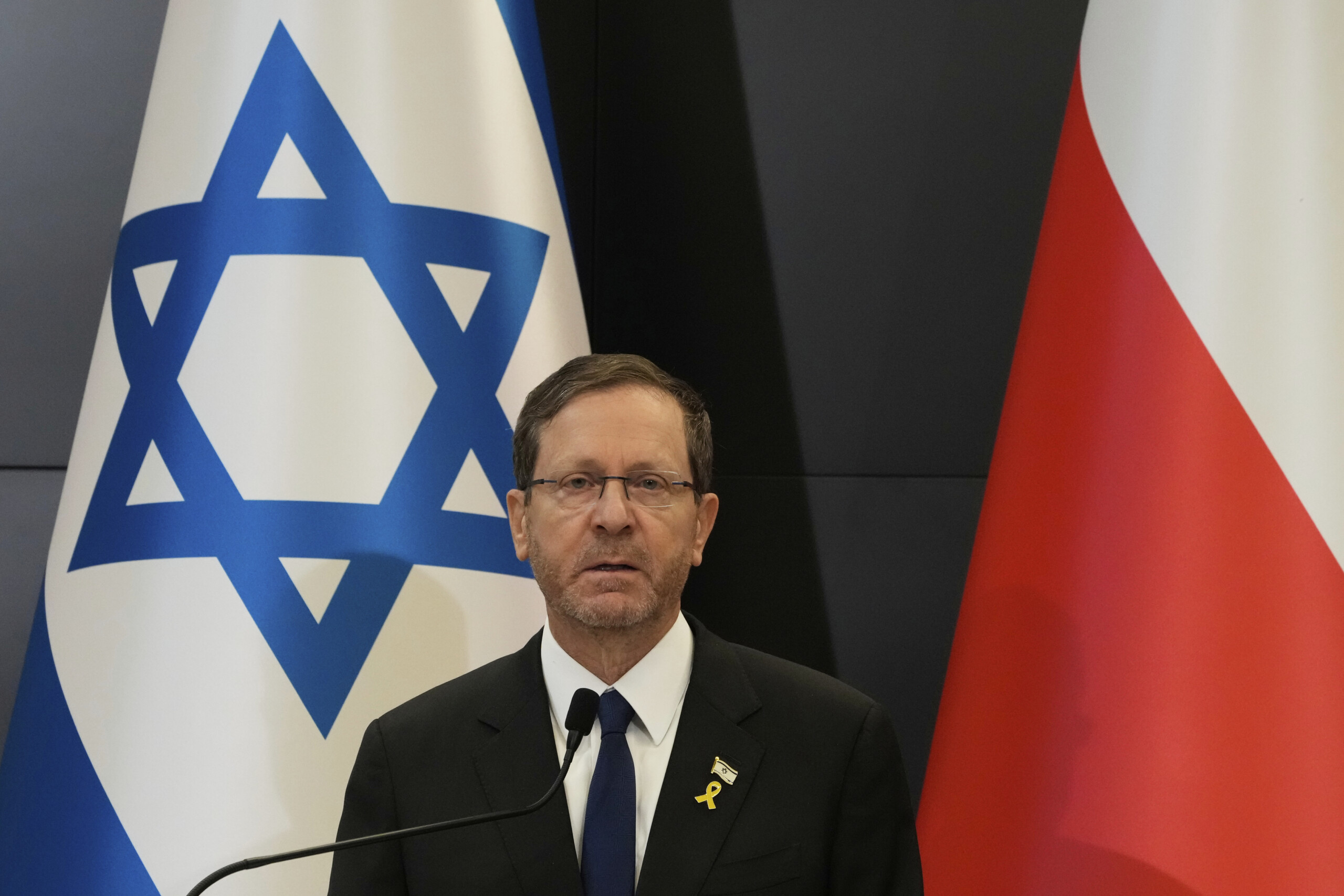 Gaza, Herzog: "Humanitarian pauses are good, it is false that Israel is blocking aid"