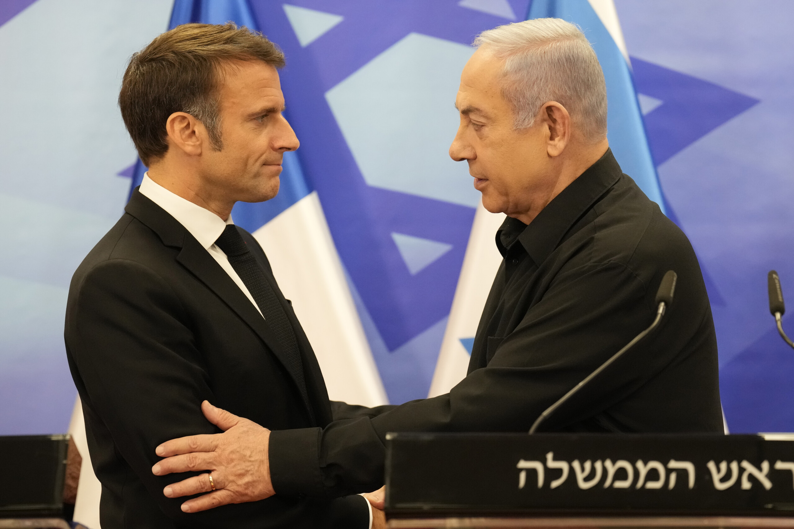 Gaza, Netanyahu tells Macron: ‘Palestinian State rewards terrorism’