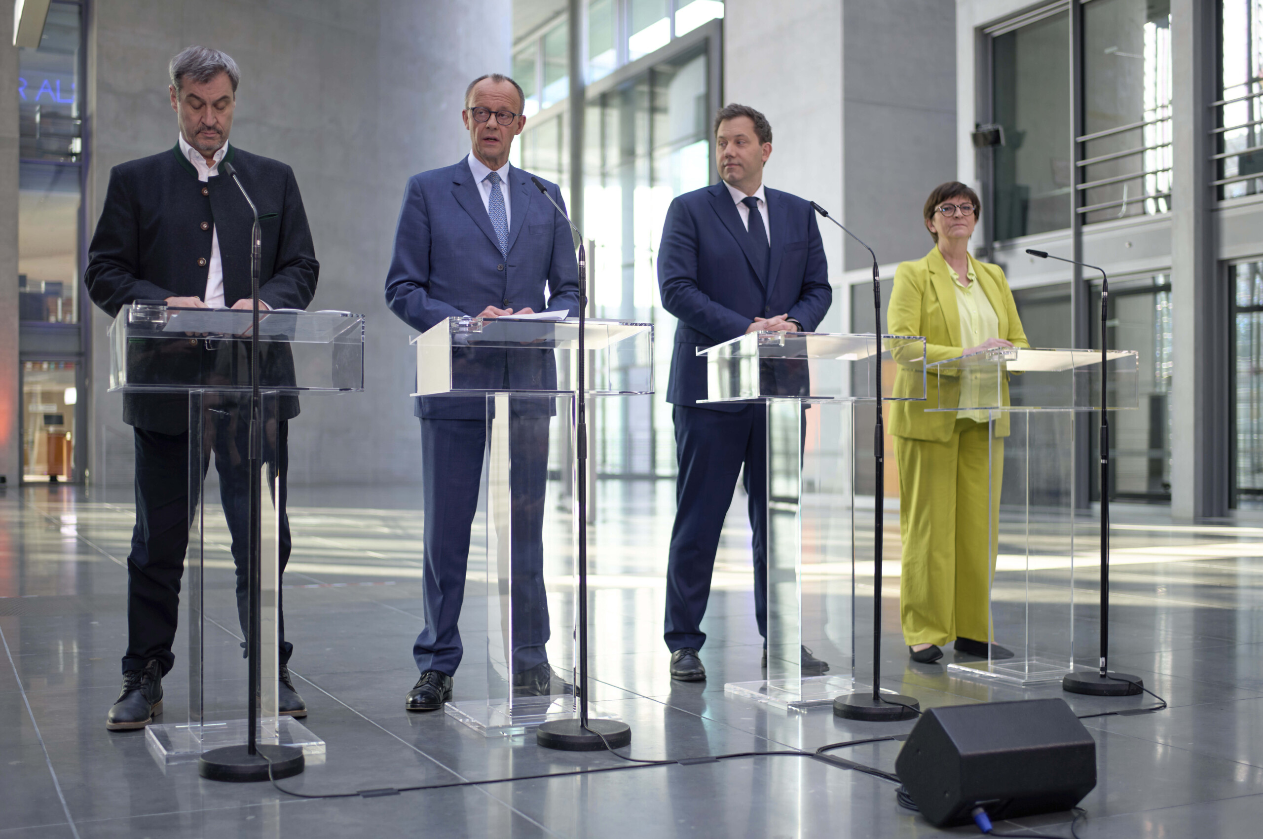 Germany: coalition negotiations between Cdu-Csu and Spd from 13 to 23 March Germany: coalition negotiations between Cdu-Csu and Spd from 13 to 23 March