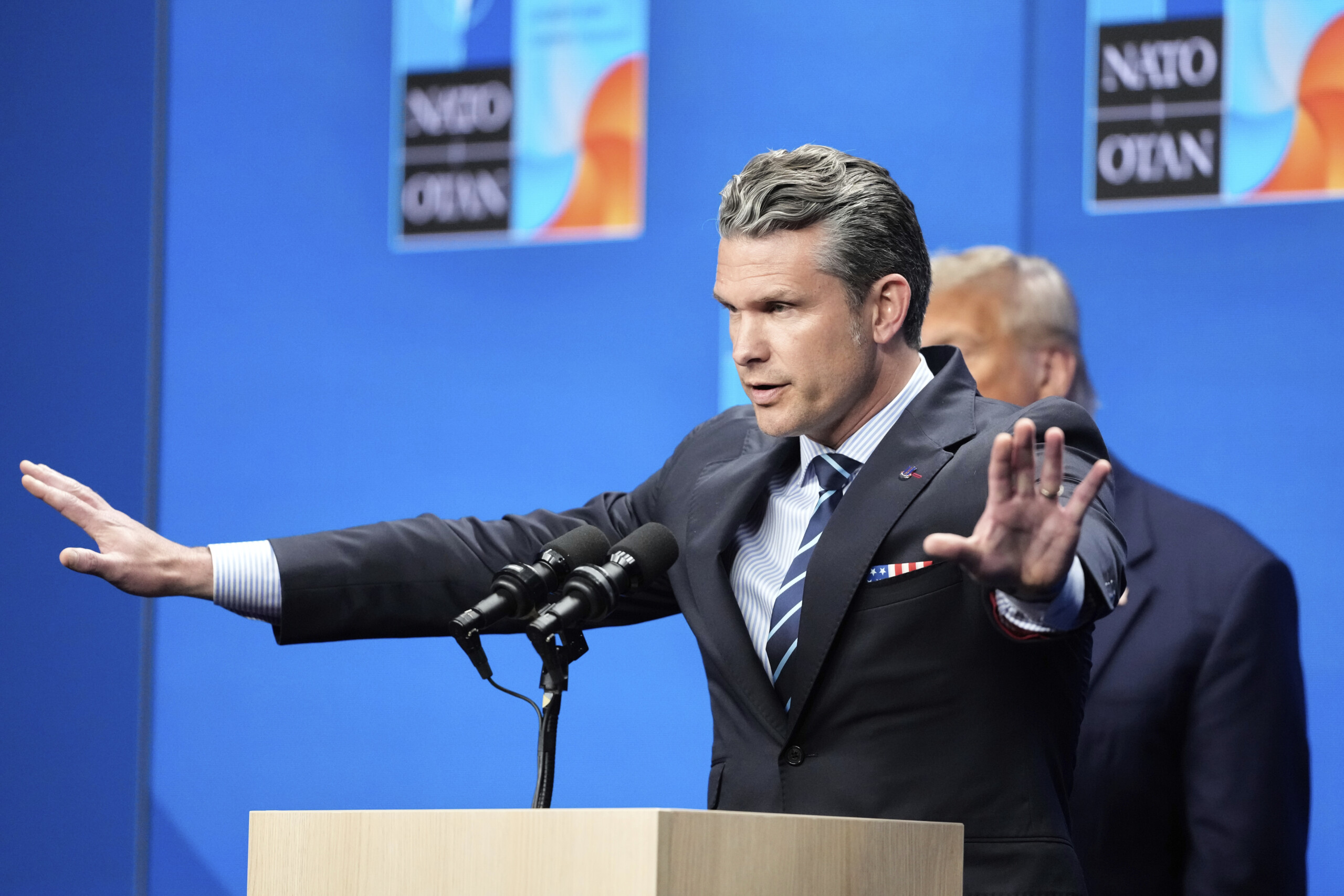 Hegseth to the press: ‘Hatred for Trump is in your DNA’ Hegseth to the press: ‘Hatred for Trump is in your DNA’