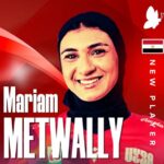In Busto, the first player to wear a veil, Metwally: ‘Proud to wear it’
