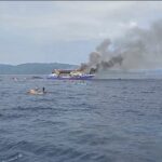 Indonesia, ferry fire: three dead and over 560 rescued