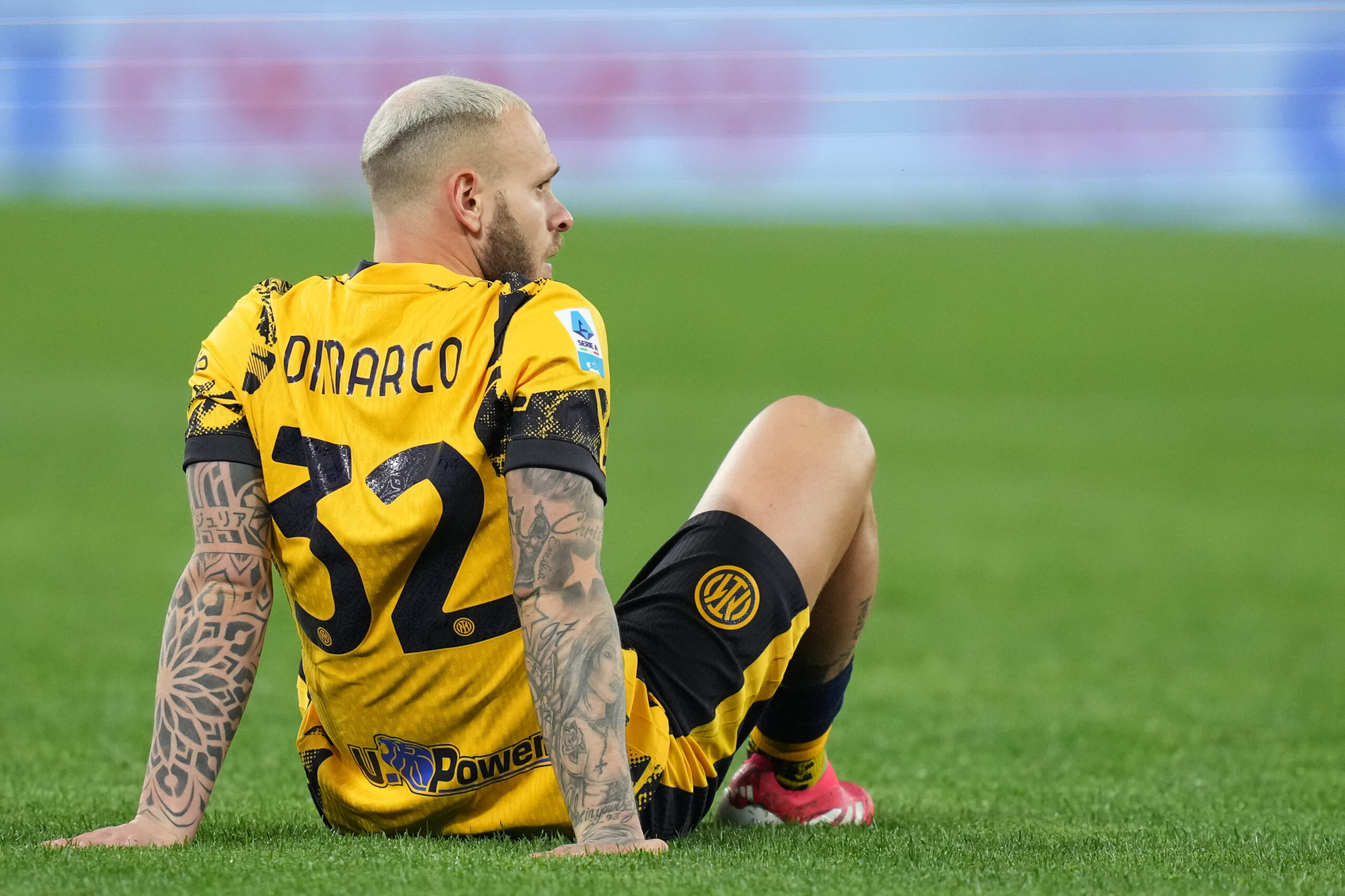 Inter, Dimarco misses Feyenoord match due to a thigh flexor strain