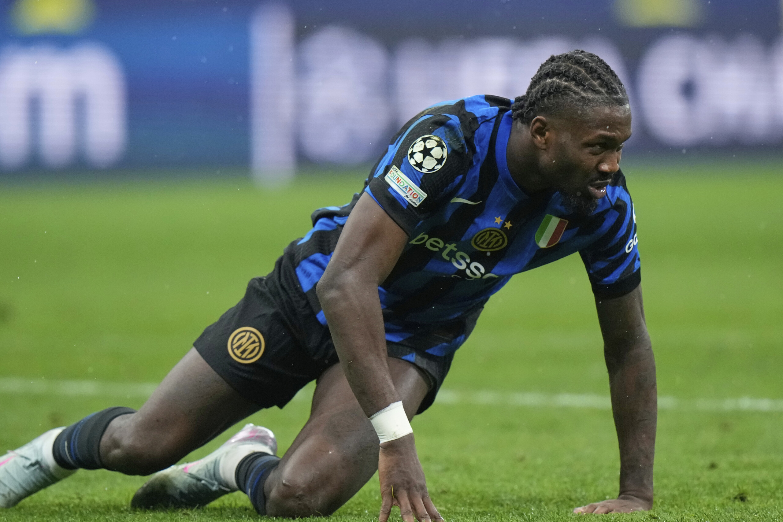 Inter, Thuram doubtful for Bologna match: thigh strain
