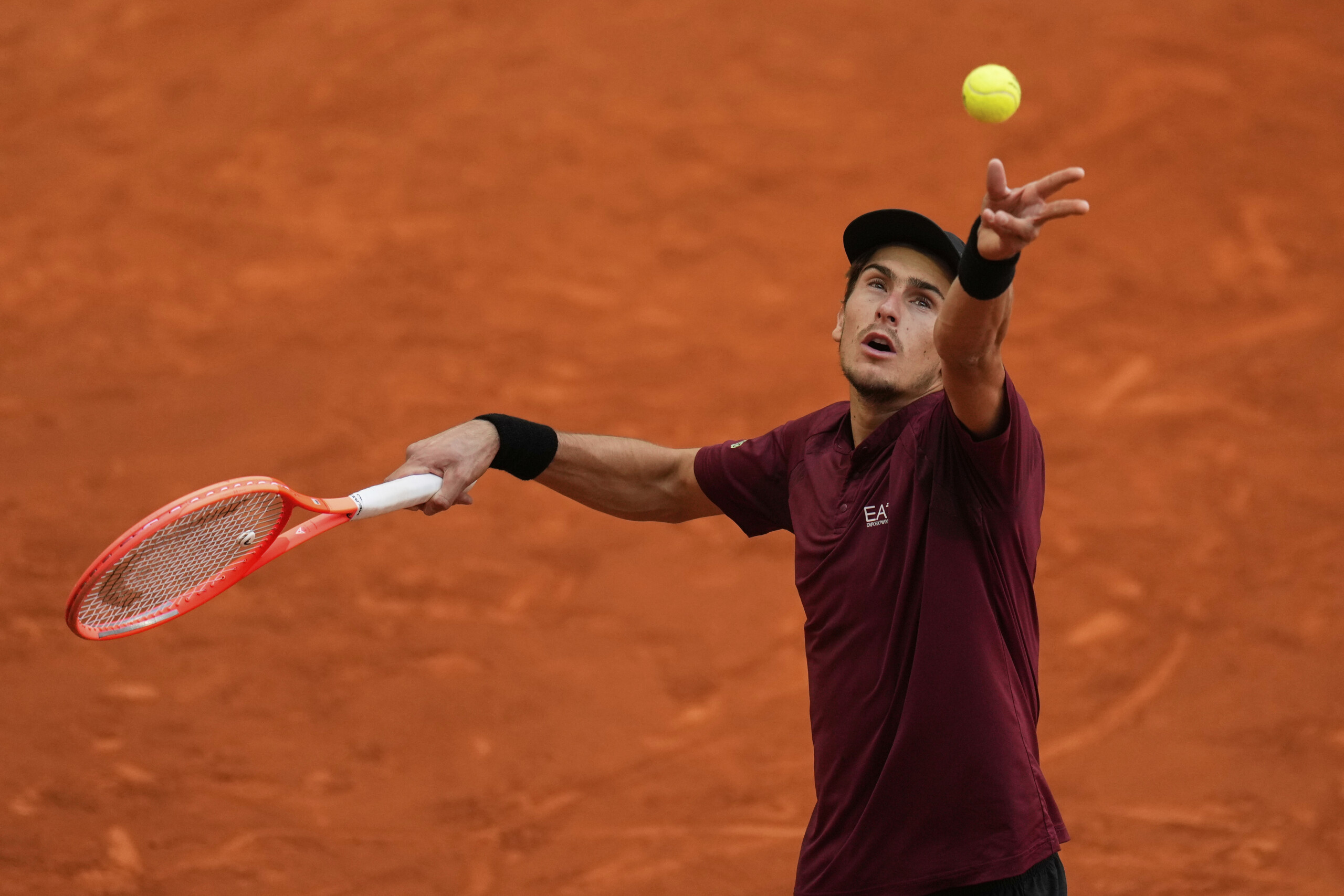 Internazionali d’Italia: Arnaldi eliminated in first round, Bautista Agut wins in straight sets