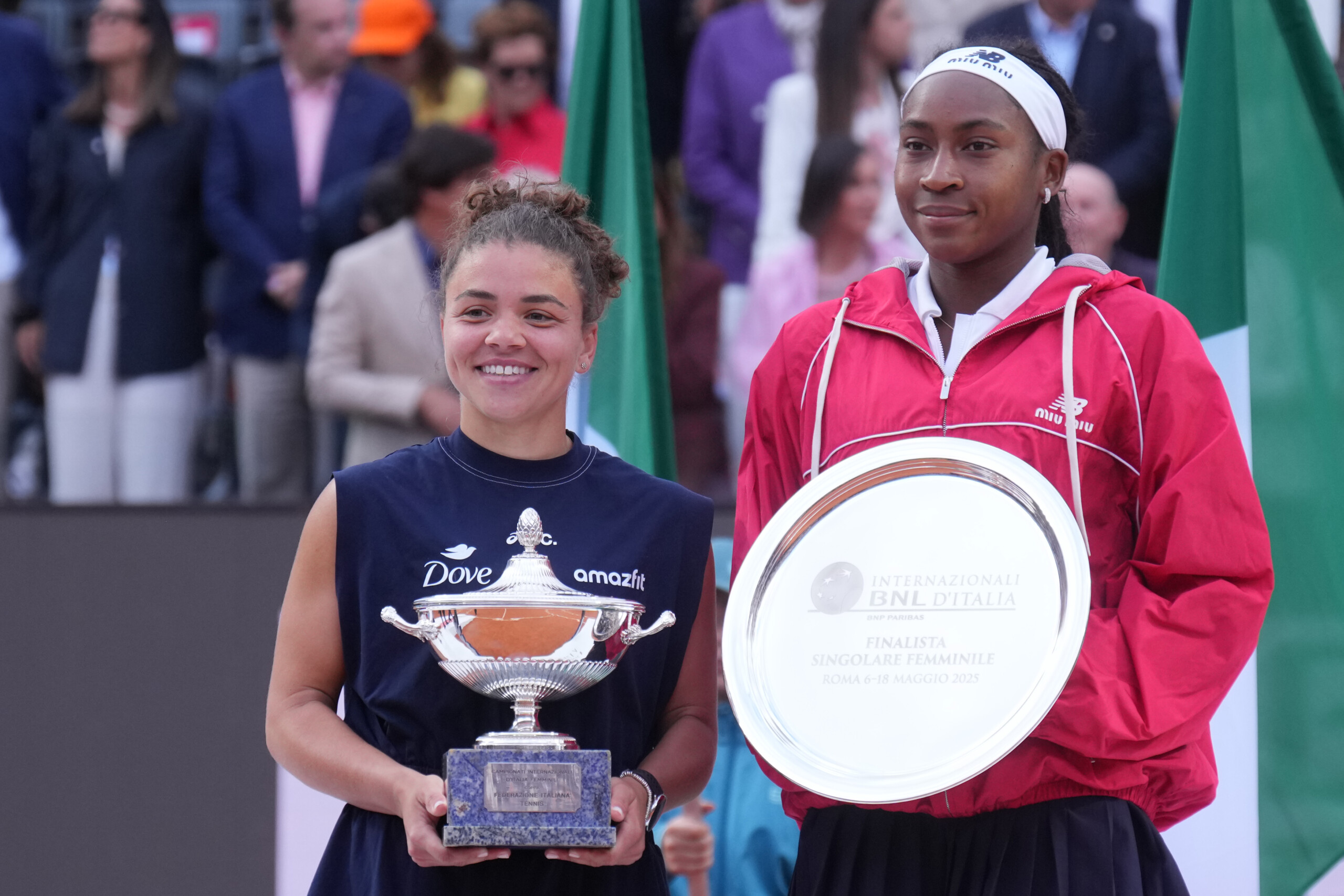Internazionali d'Italia, Gauff: ‘Congratulations to Jasmine, a great player and person’ Internazionali d'Italia, Gauff: ‘Congratulations to Jasmine, a great player and person’