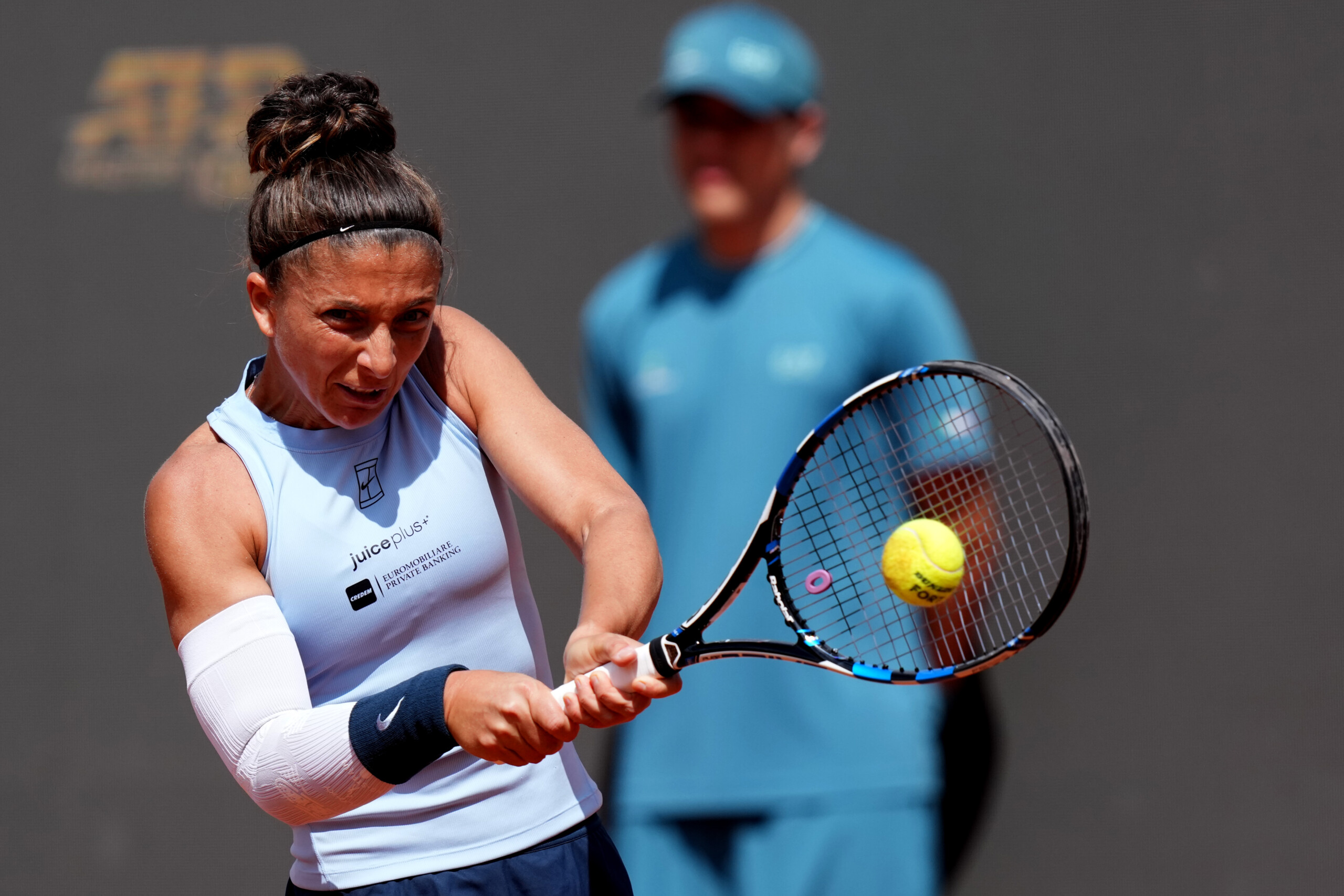 Internazionali: Errani eliminated by Osaka in first round