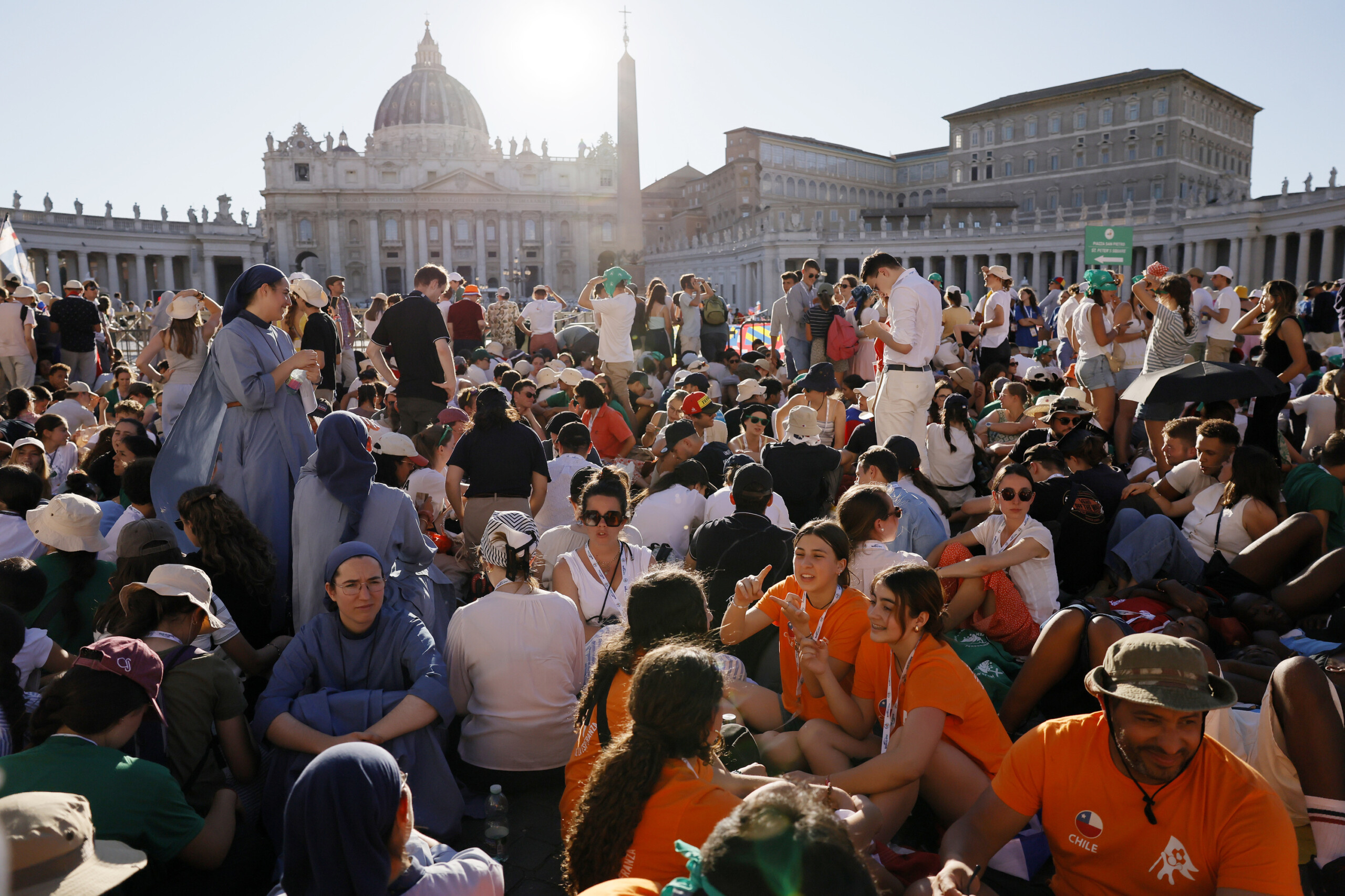 Jubilee, Pope in St. Peter's Square Jubilee, Pope in St. Peter's Square