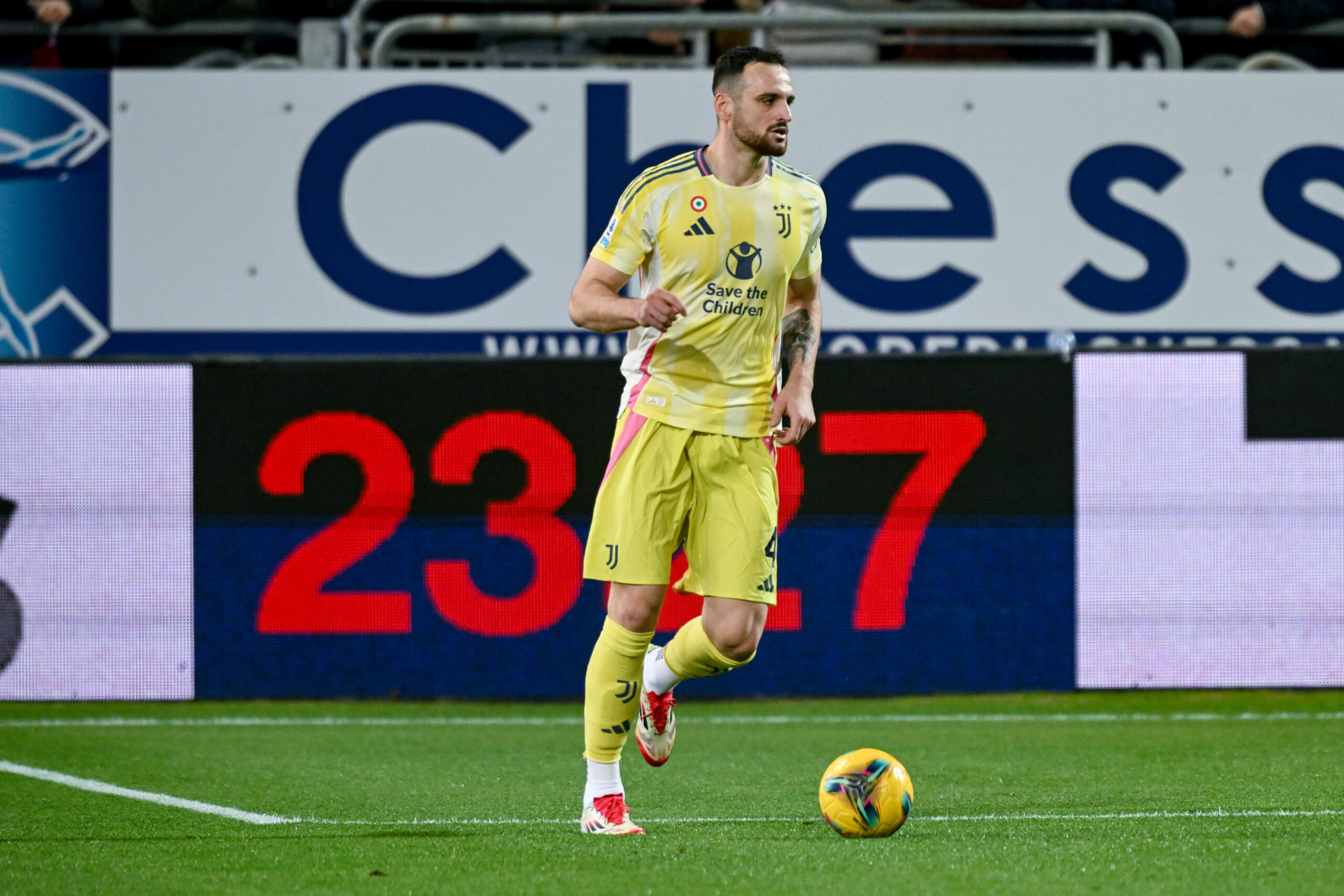 Juventus, for Gatti compound fracture of fibula shaft