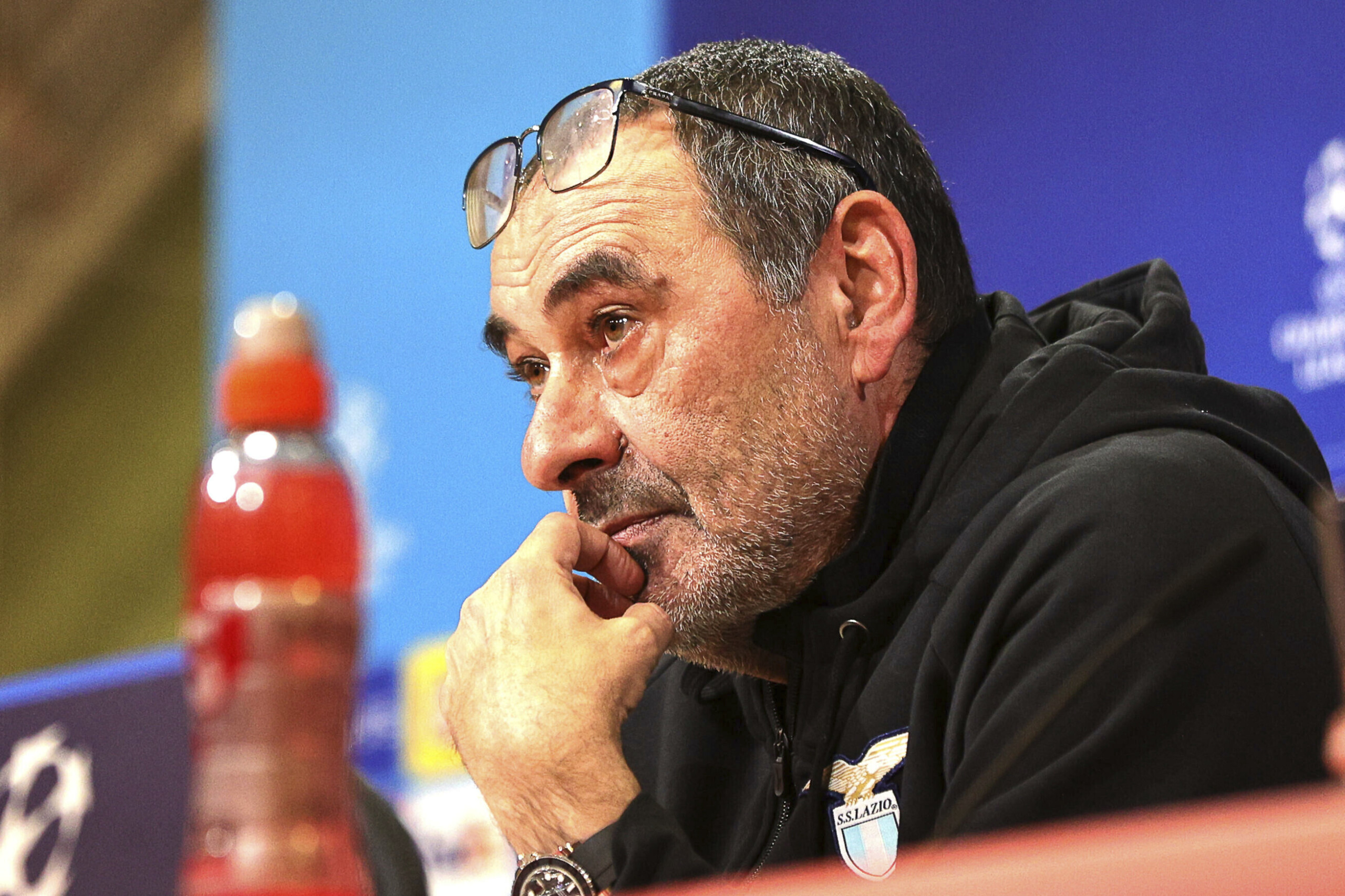 Lazio, Sarri-Lotito meeting: coach confirms commitment to club