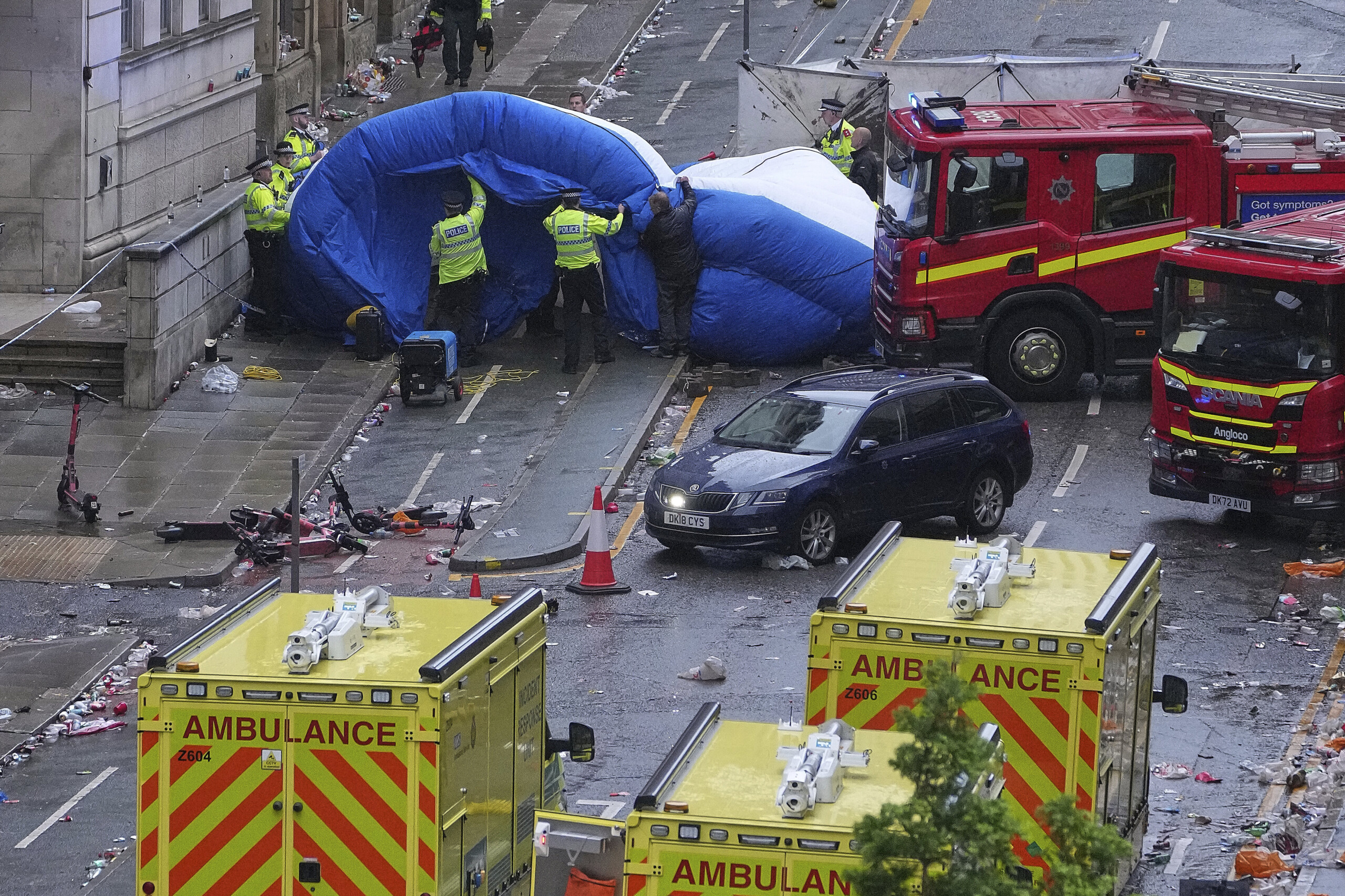 Liverpool, police: "We do not consider the incident a terrorist act"