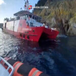 Livorno, oceanographic ship runs aground in Elba: 11 people saved