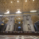 Meloni at St. Peter's for last farewell to Francis