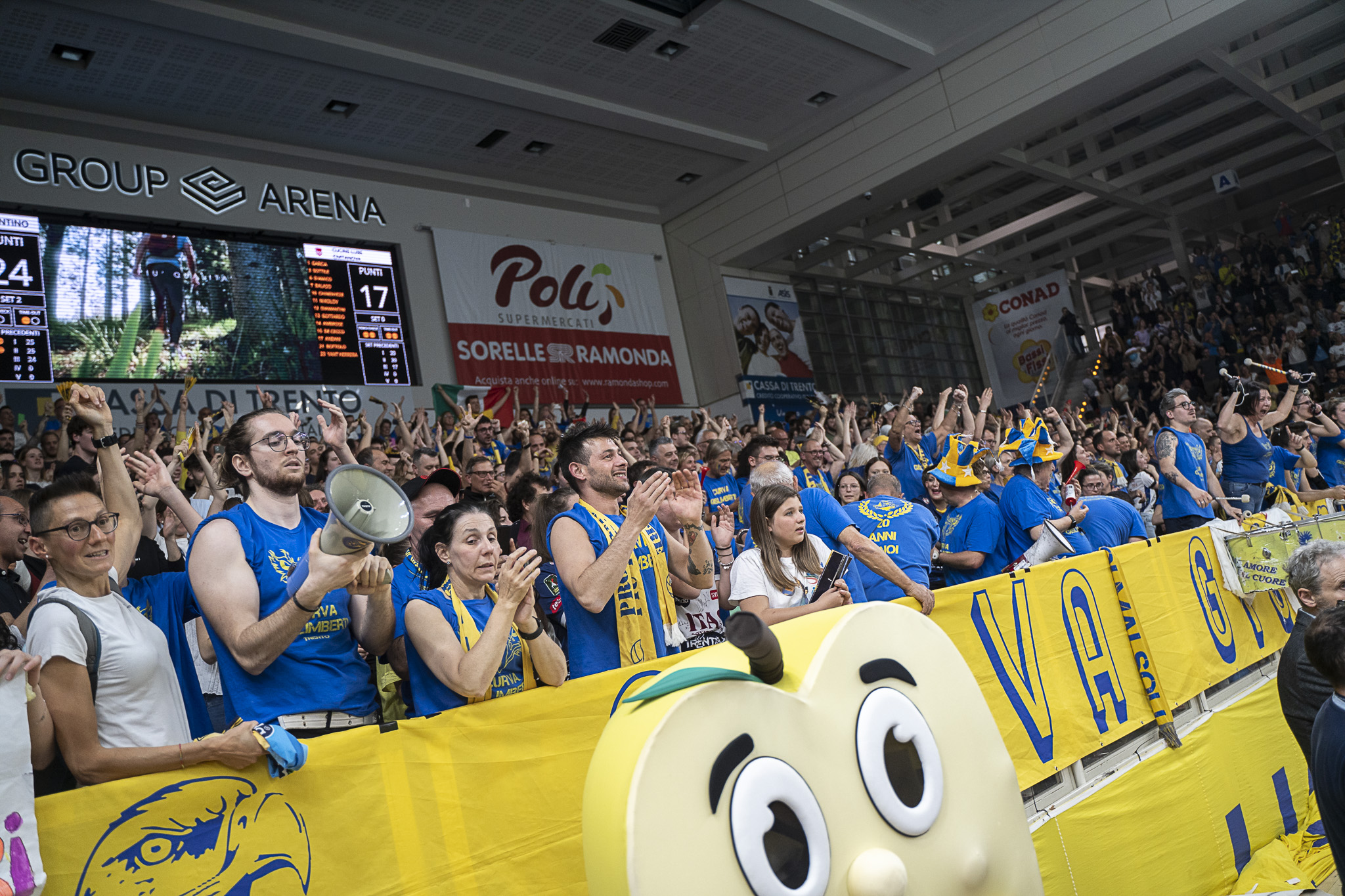 Men’s Volleyball: Trento crowned Italian champions, Civitanova defeated in Game 4
