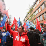 Metalworkers: 10,000 block Bologna ring road, complaint filed over security decree