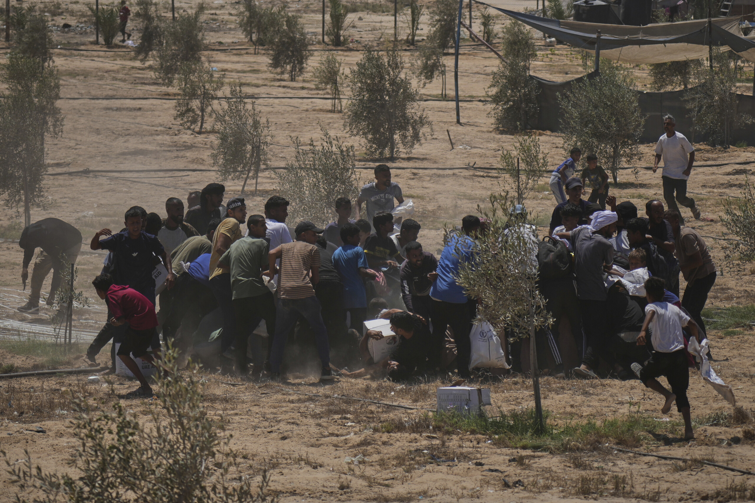 Middle East, cargo truck stormed and overturned in Gaza: 20 dead