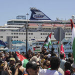 Middle East, clashes in Crete protesting against Israeli cruise ship