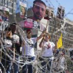 Middle East: demonstration for the release of hostages in Tel Aviv near IDF headquarters