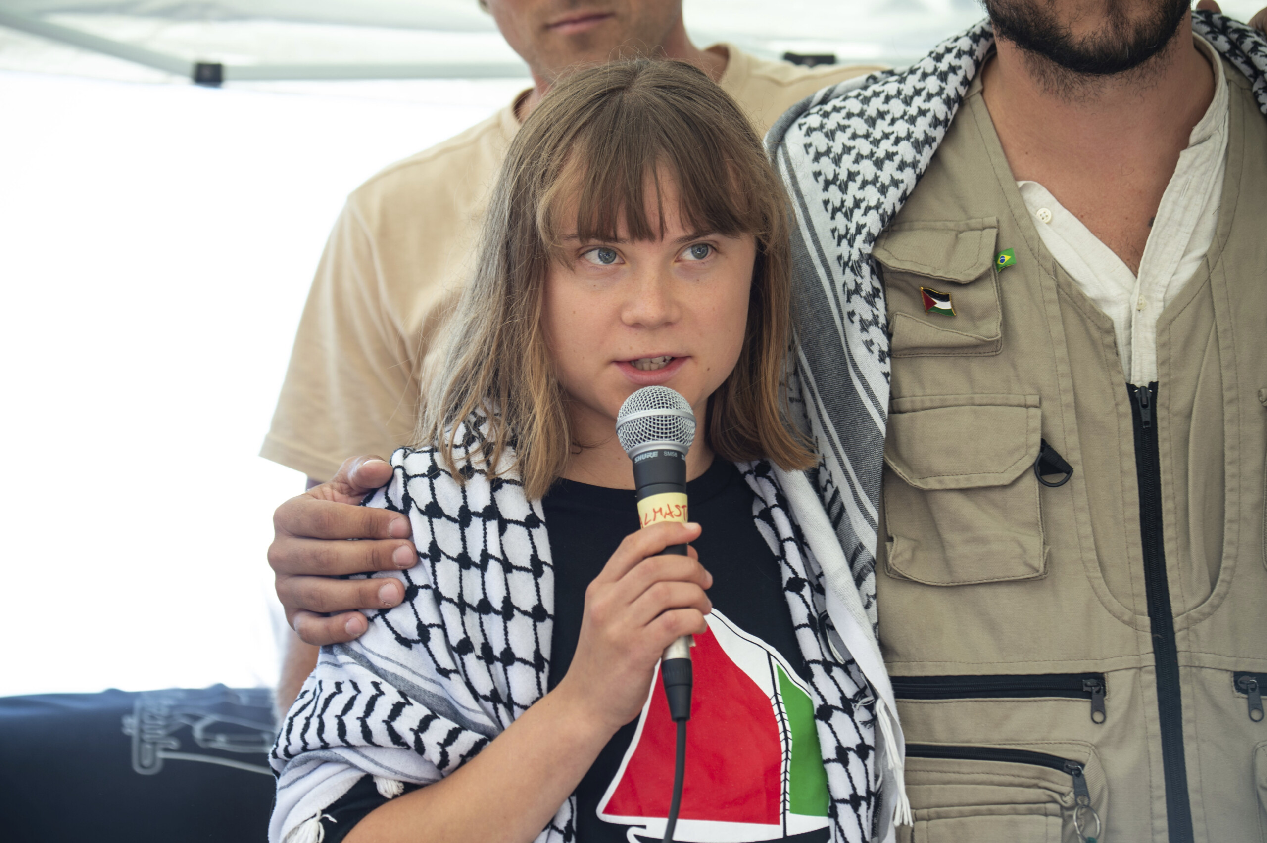 Middle East: Greta Thunberg has left Israel, en route to Sweden