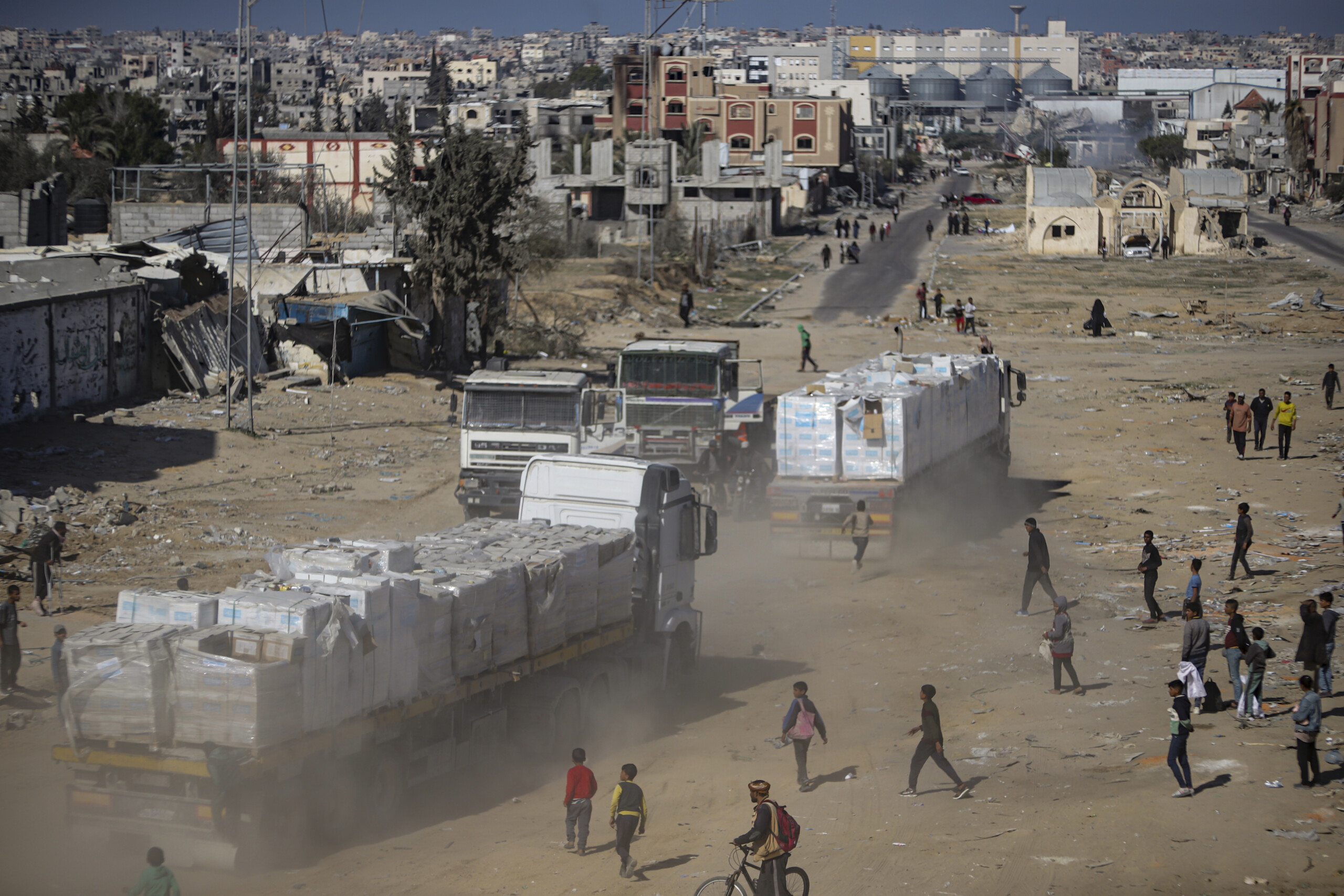 Middle East: Israel, 107 aid trucks entered Gaza on Thursday Middle East: Israel, 107 aid trucks entered Gaza on Thursday