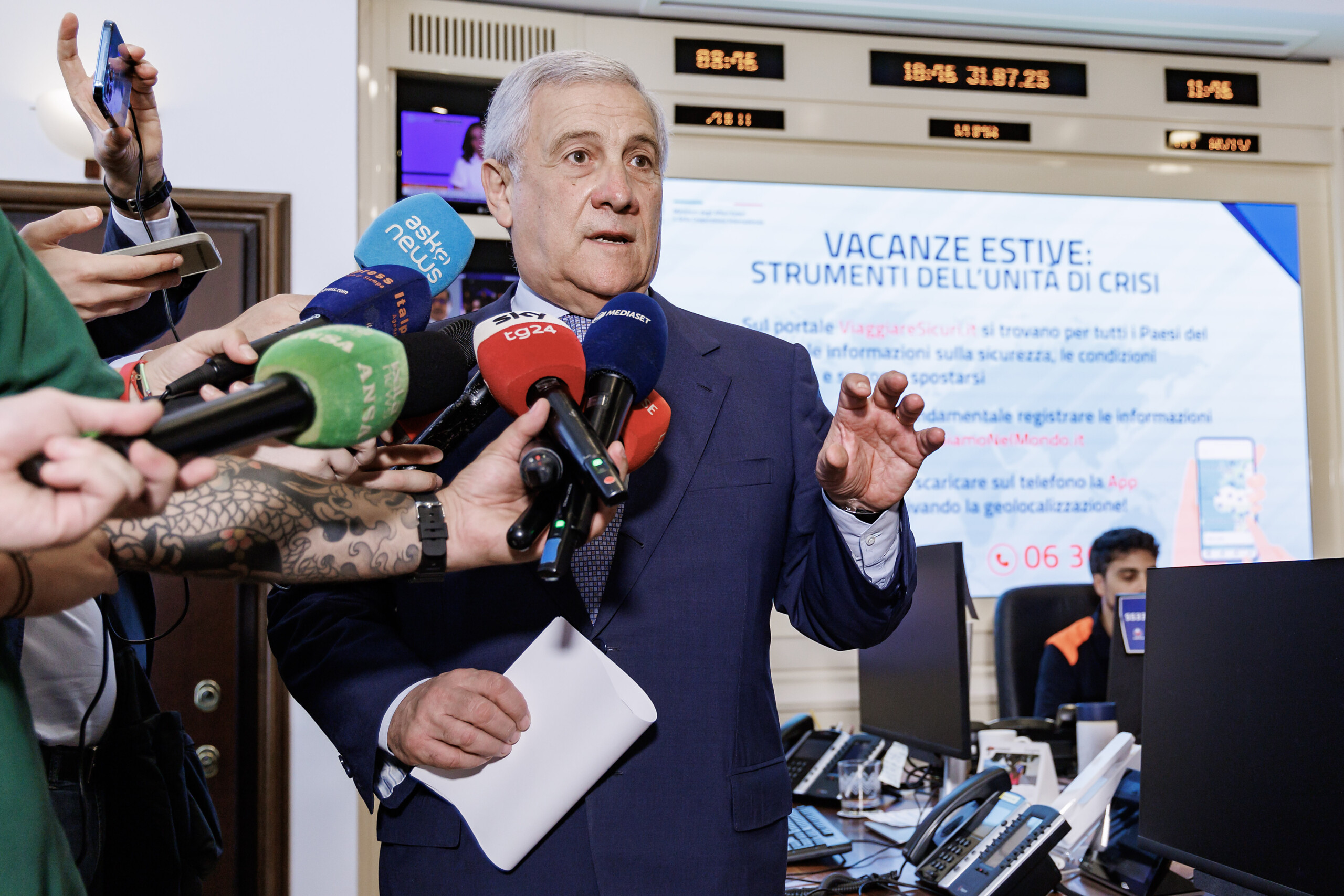 Middle East, Tajani: ‘The occupation of Gaza is a serious mistake’