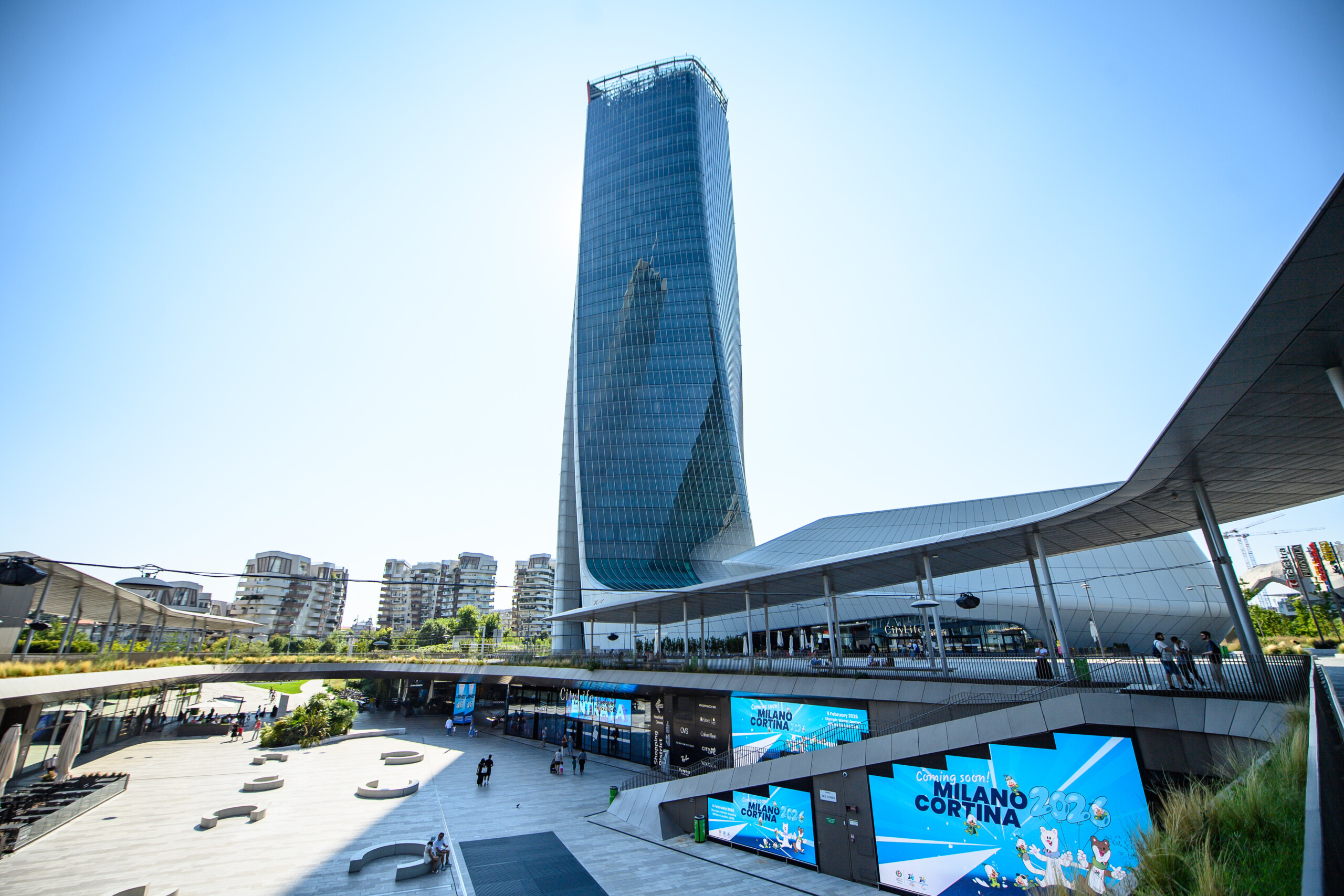 Milan: Generali's Hadid Tower sign removed, dismantled after collapse