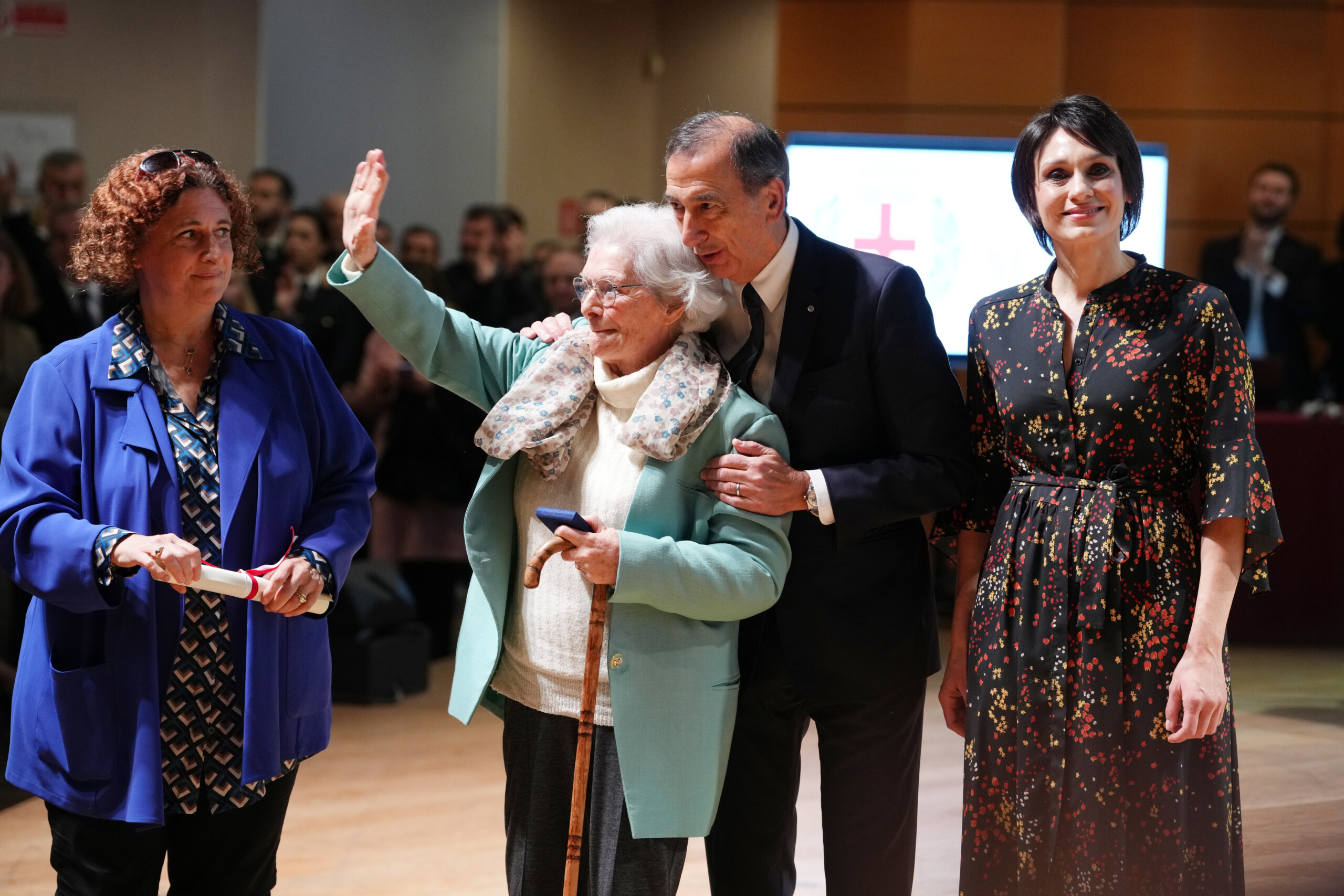 Milan: Partisan Sandra Gilardelli turns 100
