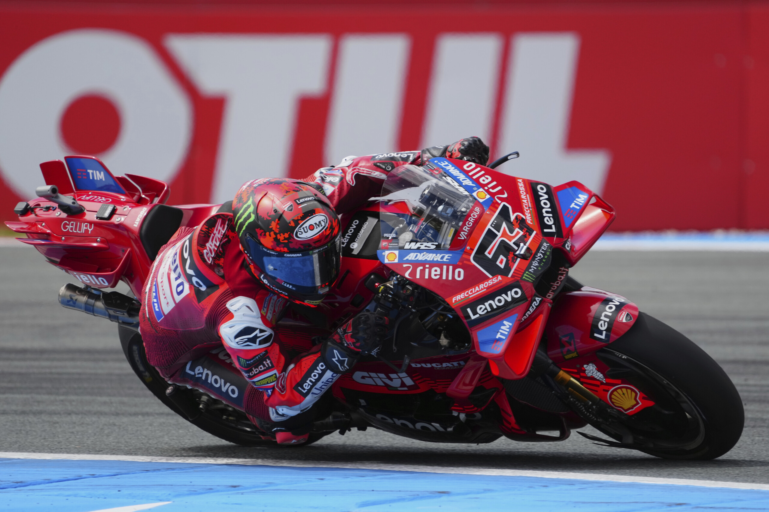 MotoGP, Bagnaia : « Ducati et moi sommes unis, j'étais en colère après la course en Autriche »