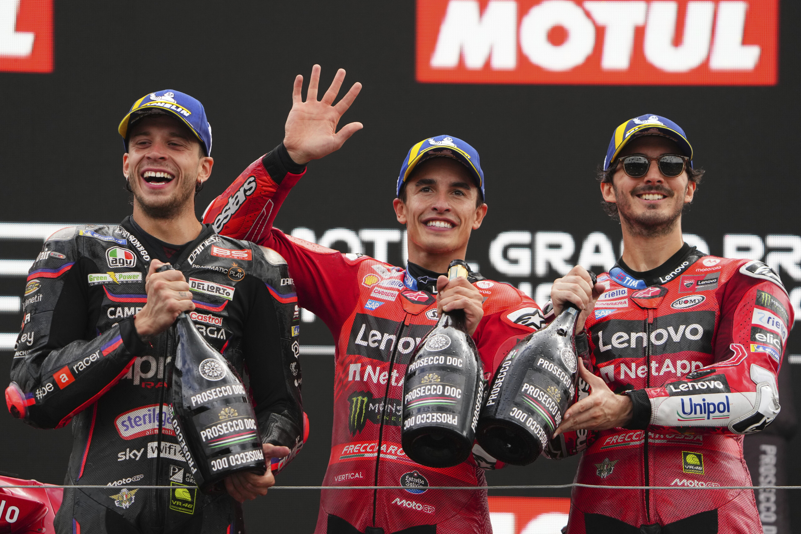 MotoGP, Bagnaia: ‘Third place is bittersweet, but we're making progress’