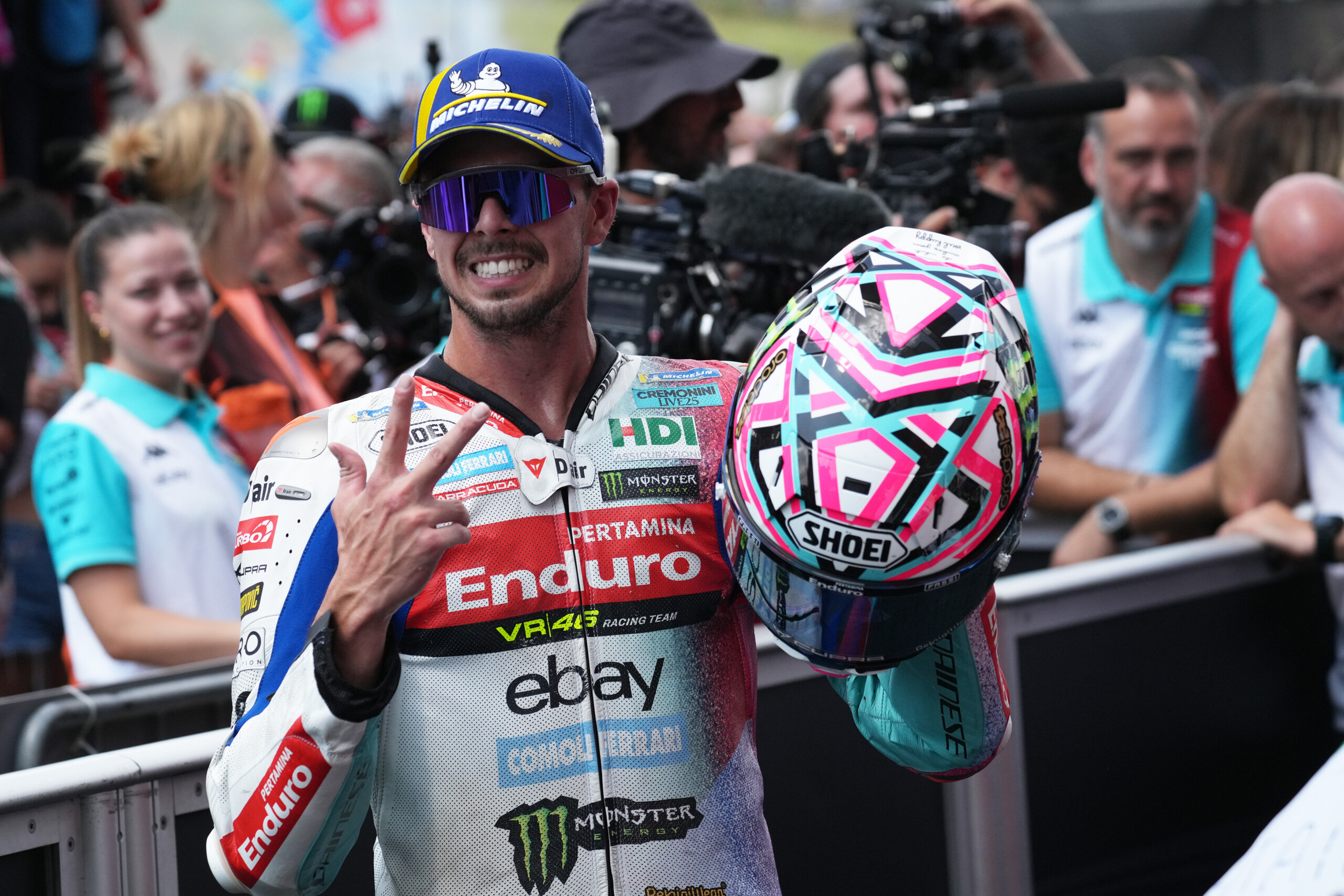 MotoGP, Di Giannantonio: ‘Finishing on the podium with VR46 is very important’