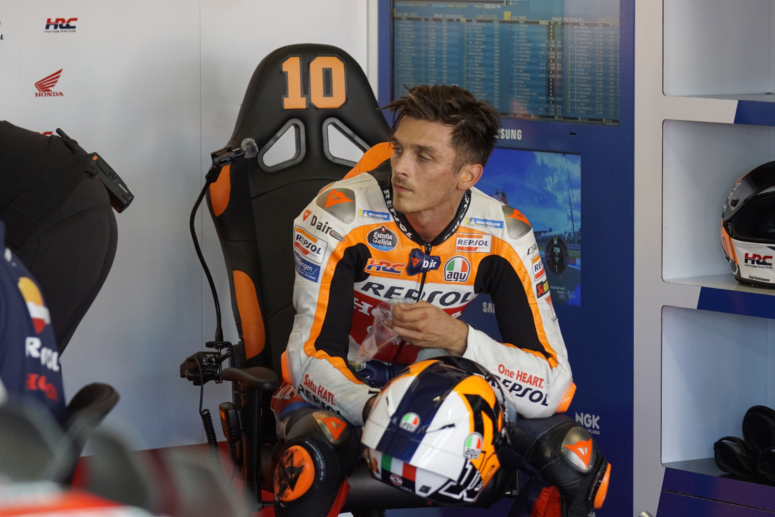 MotoGP, Honda: Marini hospitalized after crash during Suzuka test MotoGP, Honda: Marini hospitalized after crash during Suzuka test