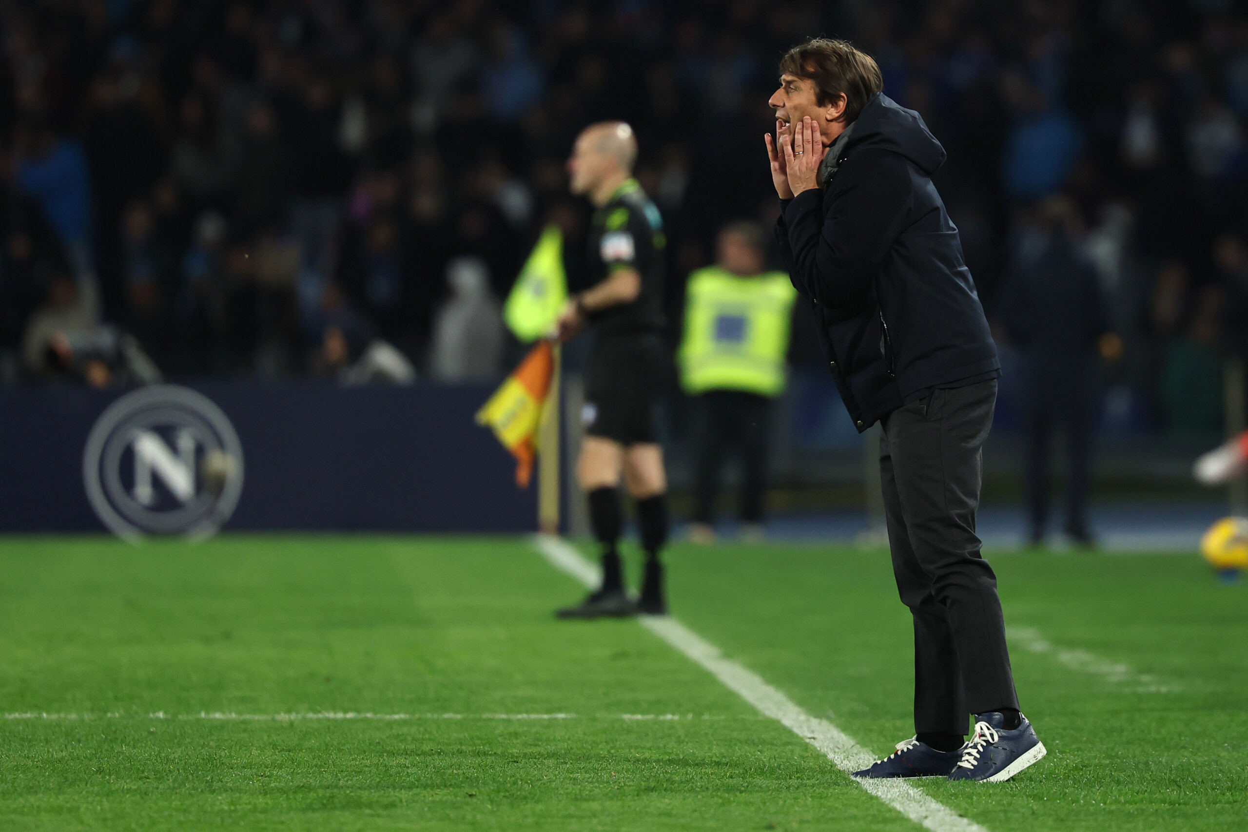 Napoli-Fiorentina, Conte: "McTominay to Be Evaluated in the Next 24 Hours" Napoli-Fiorentina, Conte: "McTominay to Be Evaluated in the Next 24 Hours"