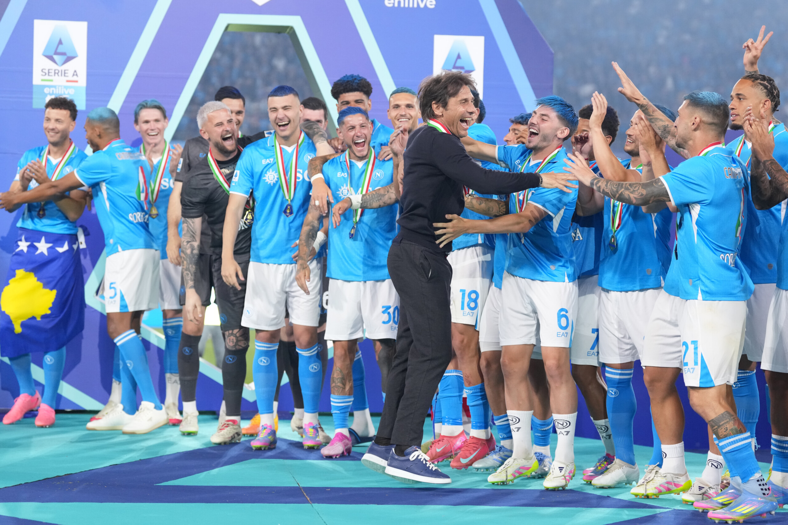 Napoli wins Scudetto, Conte: ‘We did something magical together’