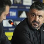 National team coach Gattuso visits Bologna