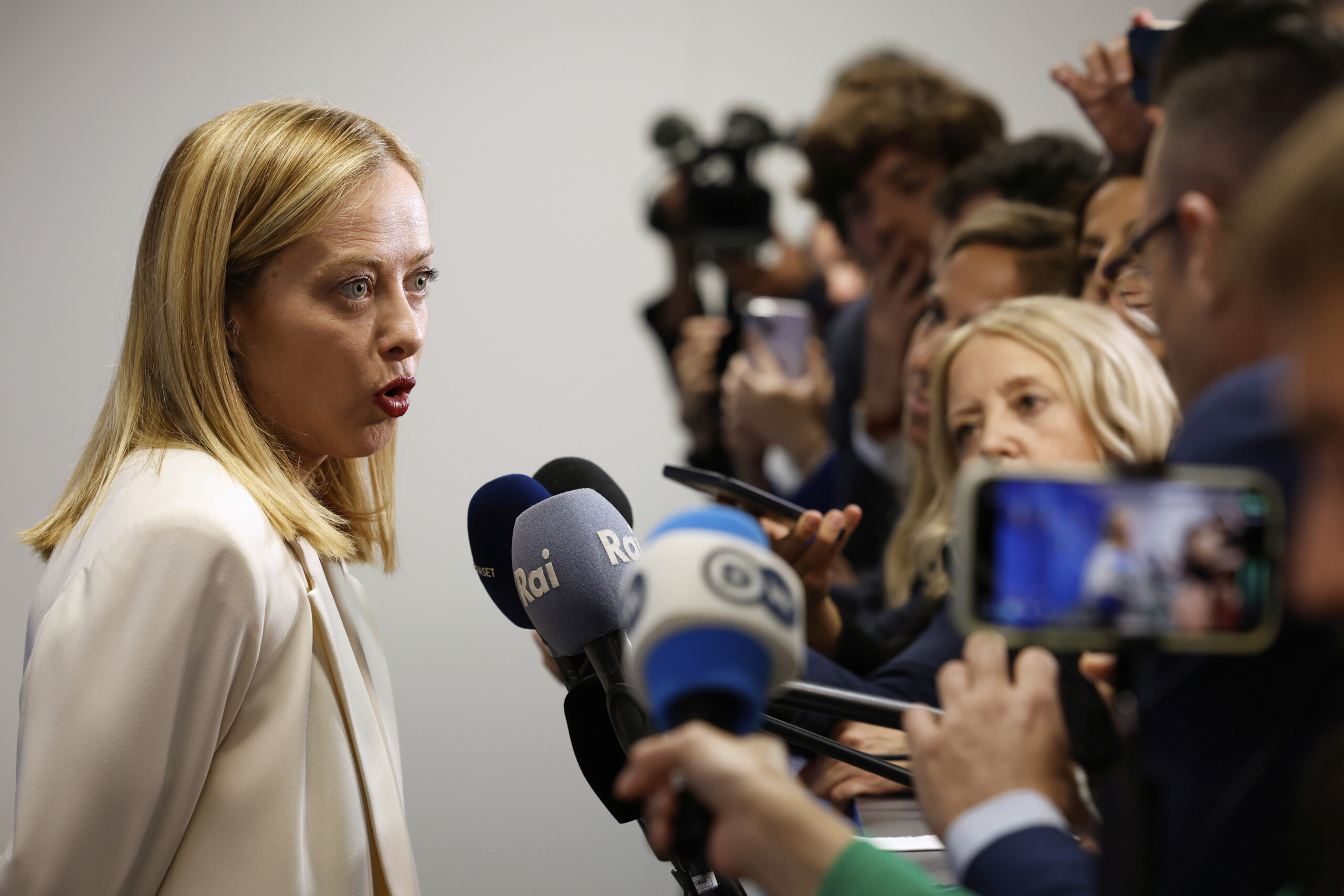 Nato, Meloni: ‘The 5% target is not to please anyone, but for us’ Nato, Meloni: ‘The 5% target is not to please anyone, but for us’