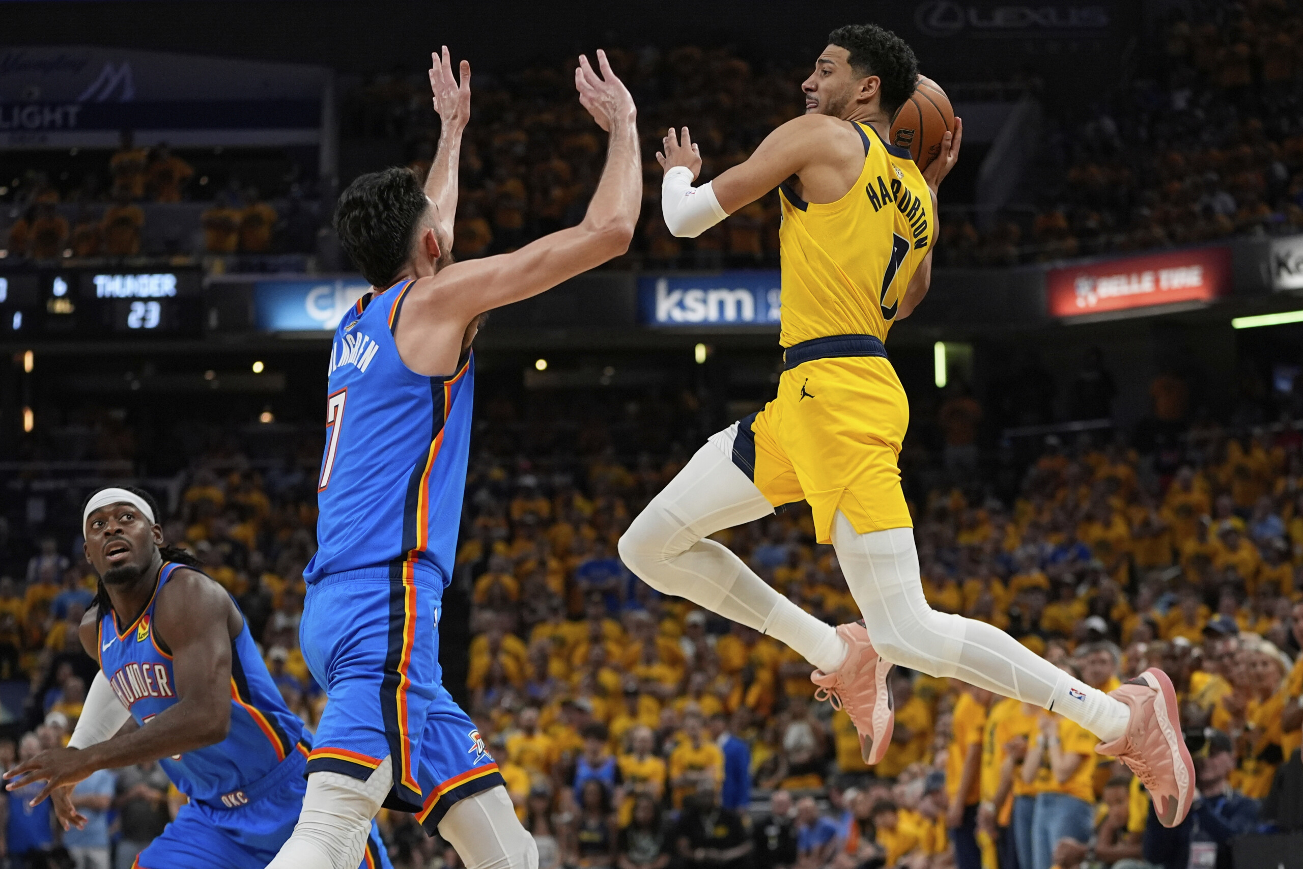 NBA Finals: Indiana beats Oklahoma 106-91, Game 7 decisive for the title NBA Finals: Indiana beats Oklahoma 106-91, Game 7 decisive for the title