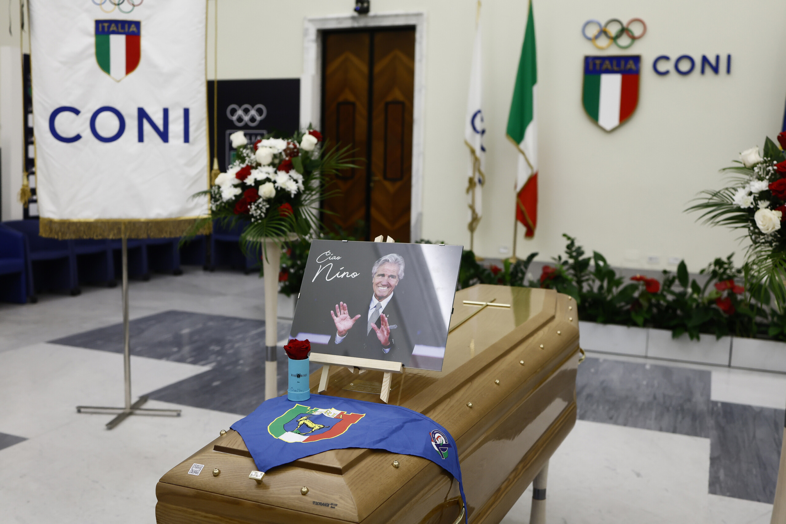 Nino Benvenuti: funeral chapel opened at CONI