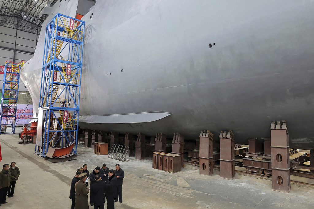 North Korea: Nuclear-Powered Submarine Unveiled for the First Time North Korea: Nuclear-Powered Submarine Unveiled for the First Time