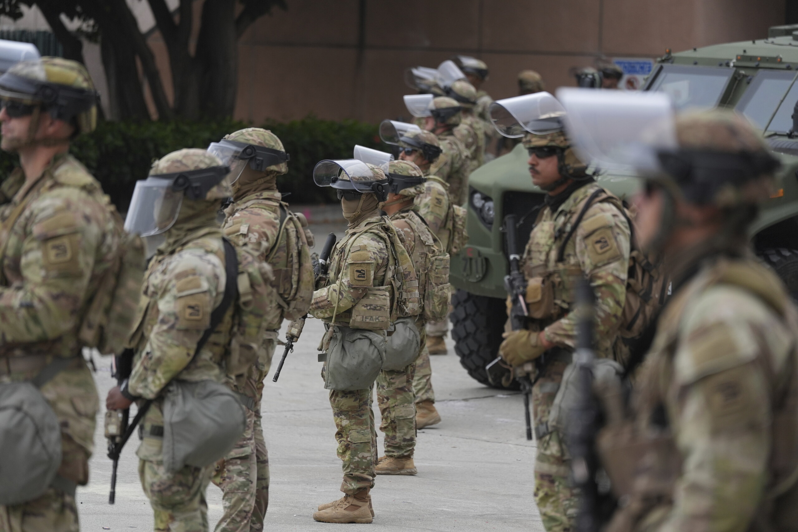 Pentagon reduces National Guard troops in Los Angeles by 2,000