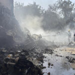 Plane crash in India: on board 169 Indians, 53 Britons, 7 Portuguese