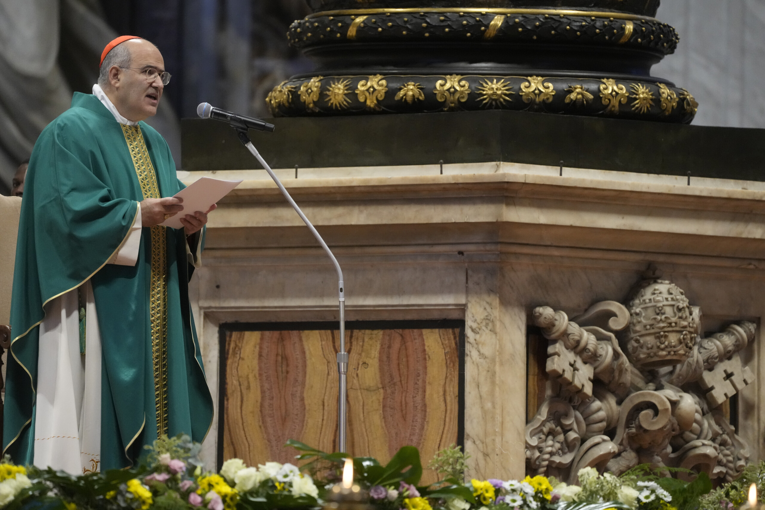 Pope: Cardinal Tolentino will lead rosary for Bergoglio this evening Pope: Cardinal Tolentino will lead rosary for Bergoglio this evening