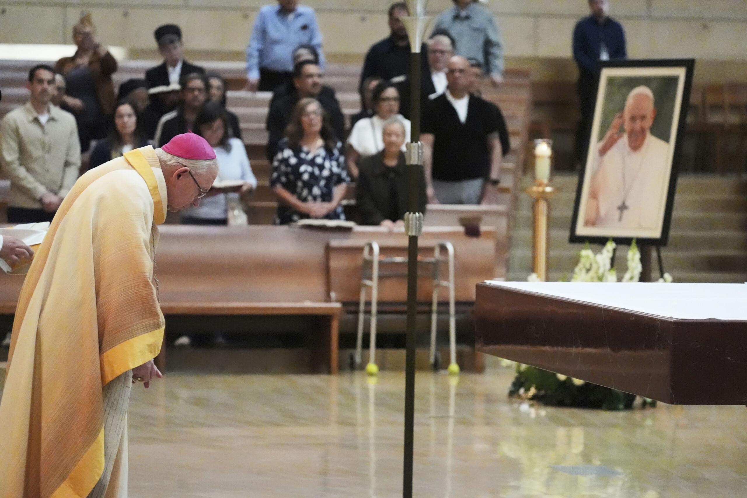 Pope Francis, body transferred to chapel of Santa Marta